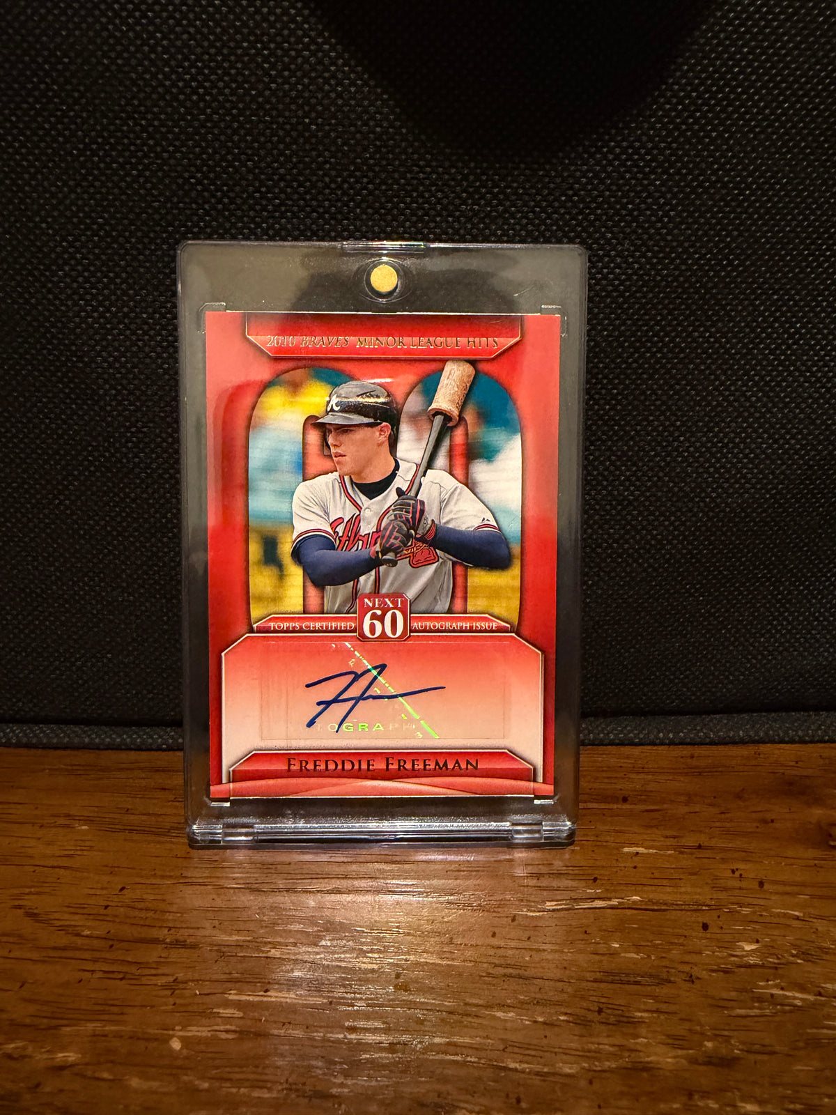 2011 Topps Update Freddie Freeman Next 60 Rookie Autograph #N60A-FF