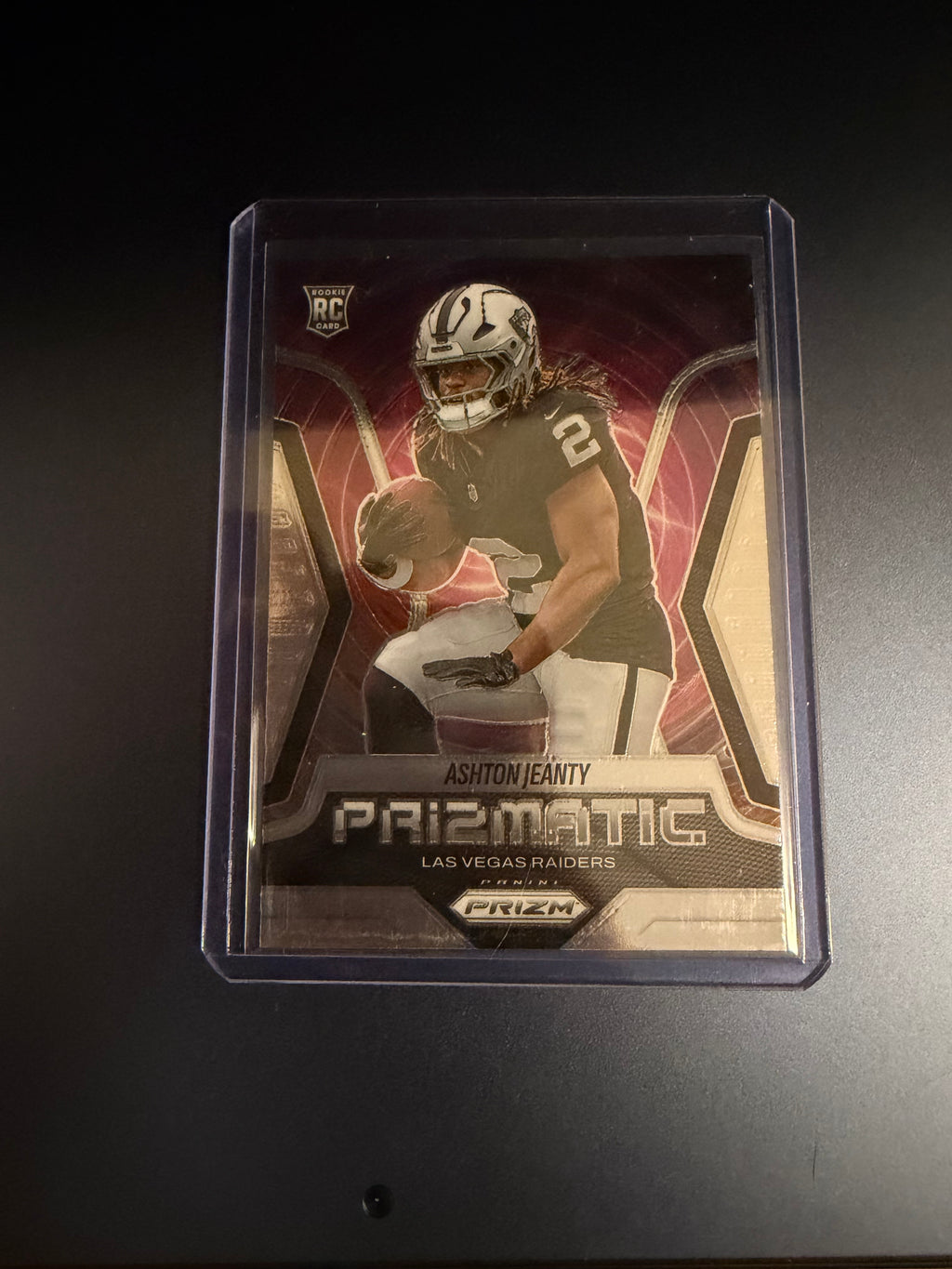 2025 Panini Football Ashton Jeanty Rookie Card Prizmatic #7