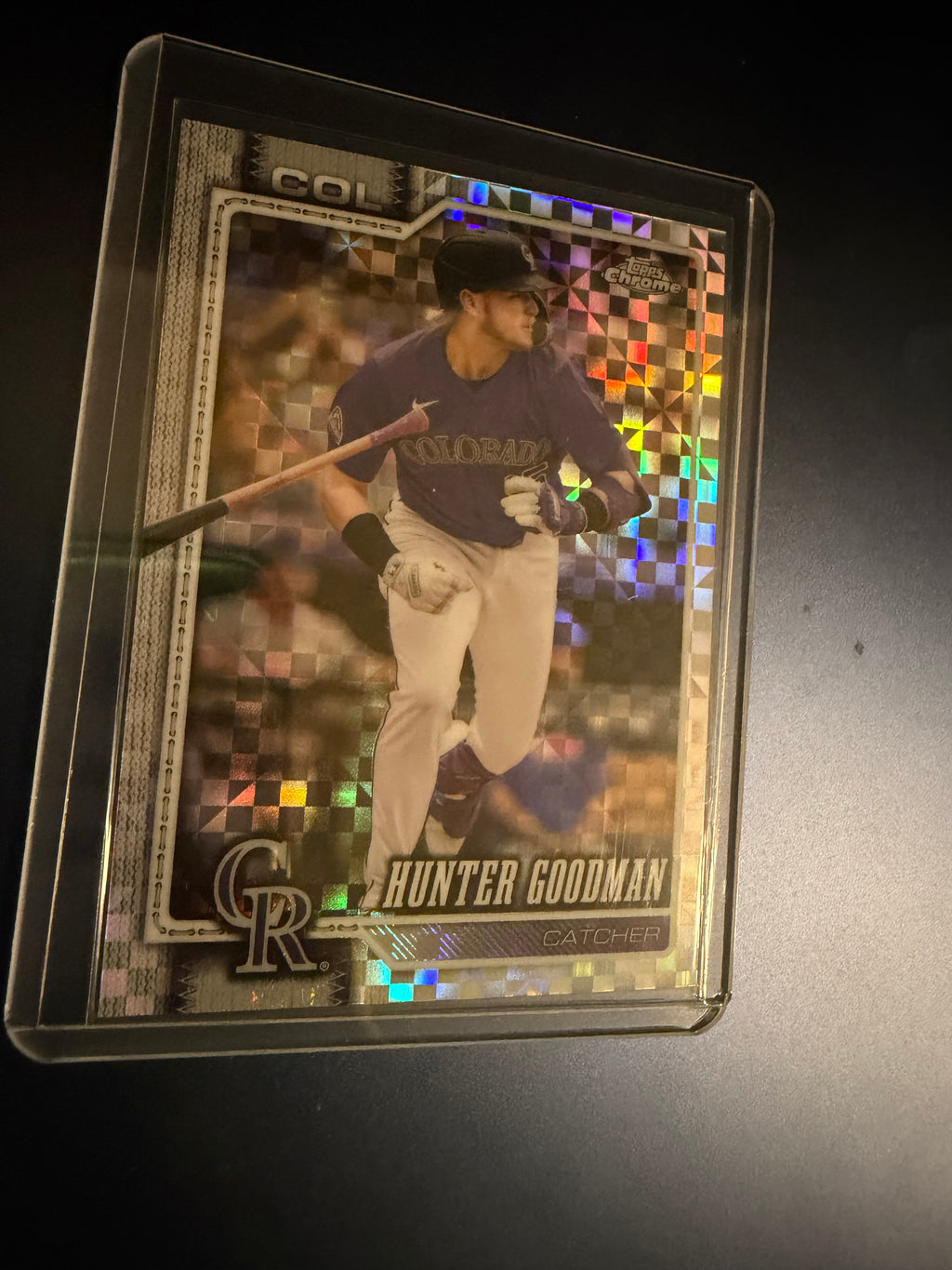 Hunter Goodman 2026 Topps Chrome X-Fractor