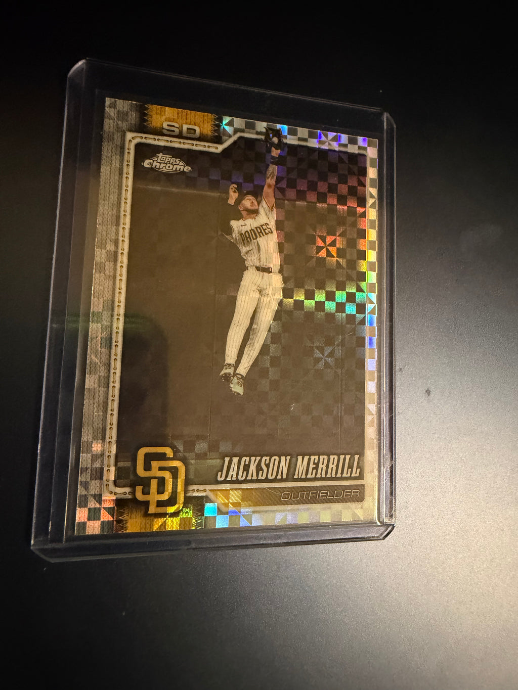 Jackson Merrill 2026 Topps Chrome X-Fractor