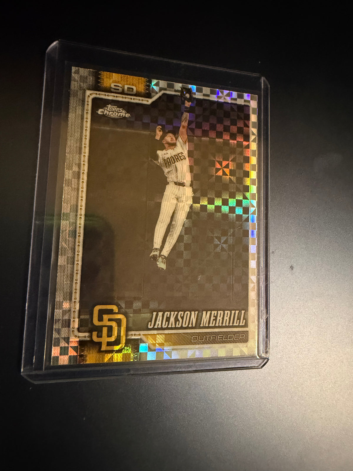 Jackson Merrill 2026 Topps Chrome X-Fractor