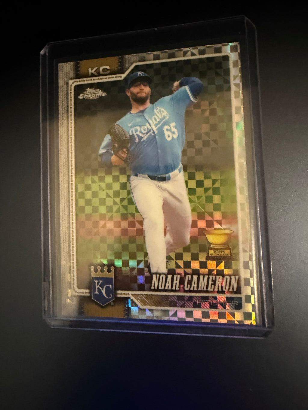 2026 Topps Chrome Noah Cameron X-Fractor