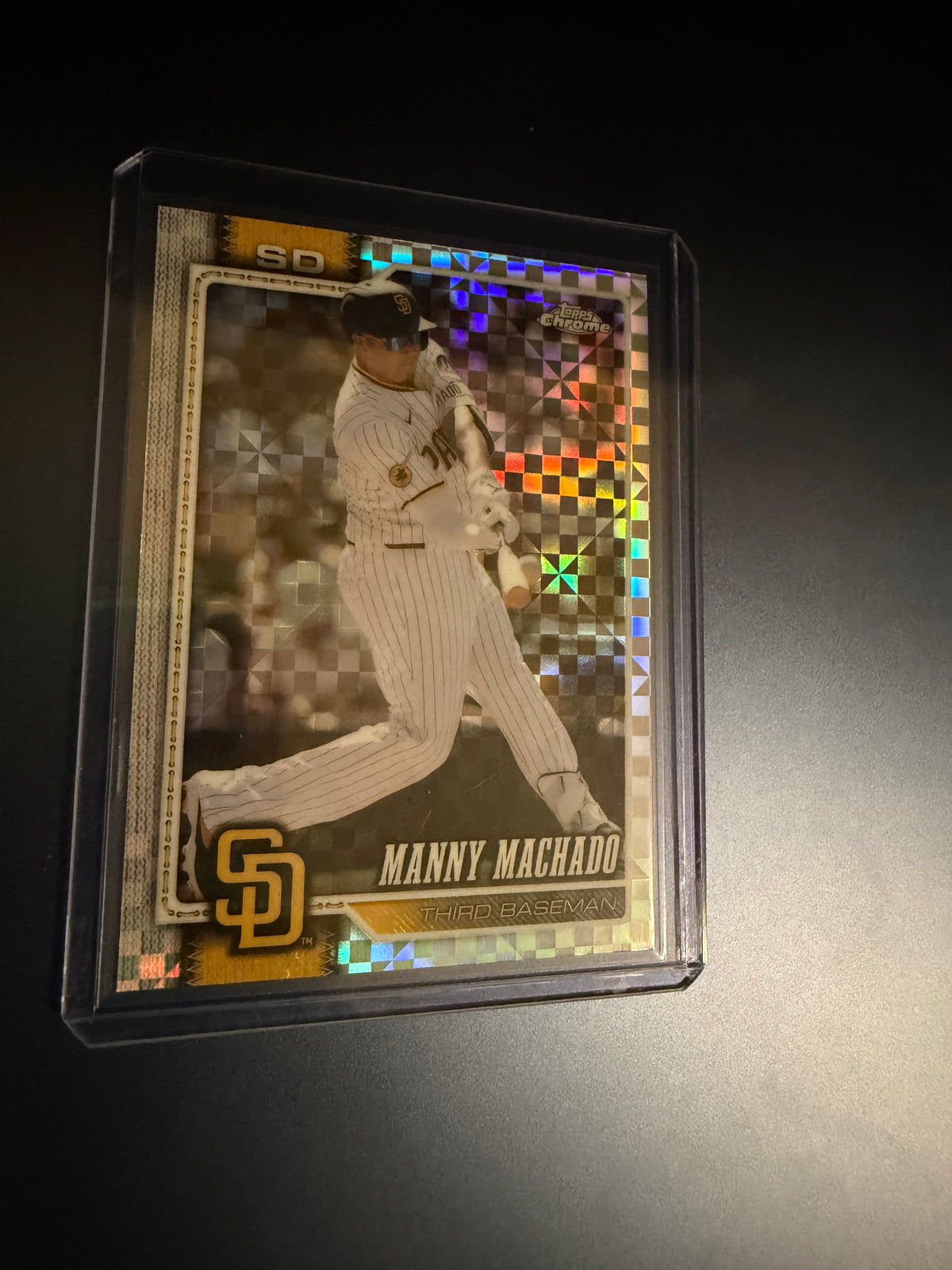 Manny Machado 2026 Topps Chrome X-Fractor