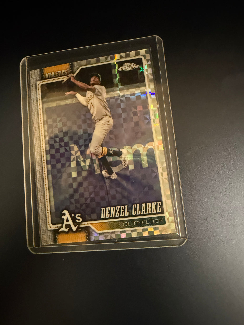 Denzel Clarke 2026 Topps Chrome X-Fractor