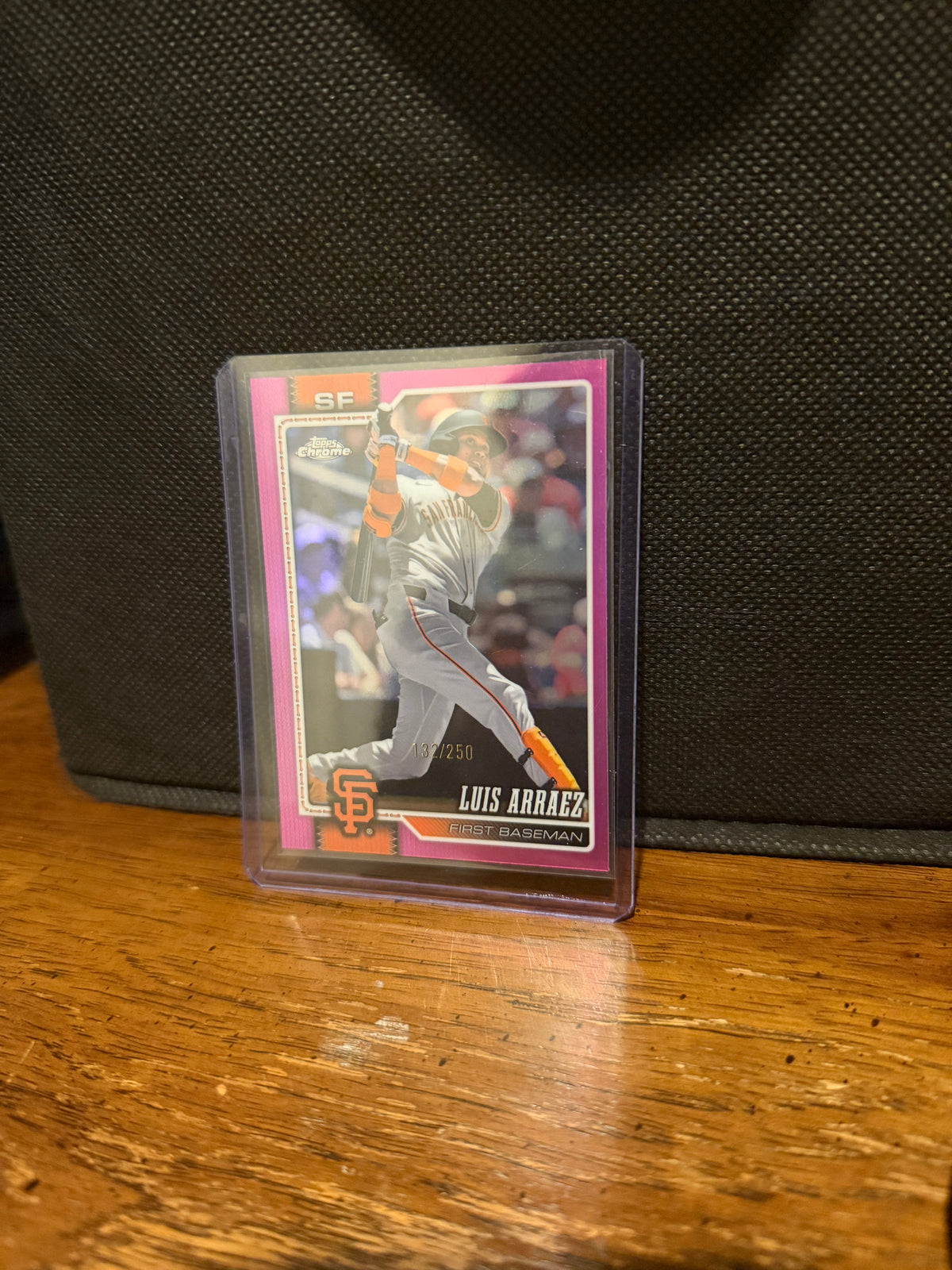 2026 Topps Chrome Luis Arraez Pink Refractor /250
