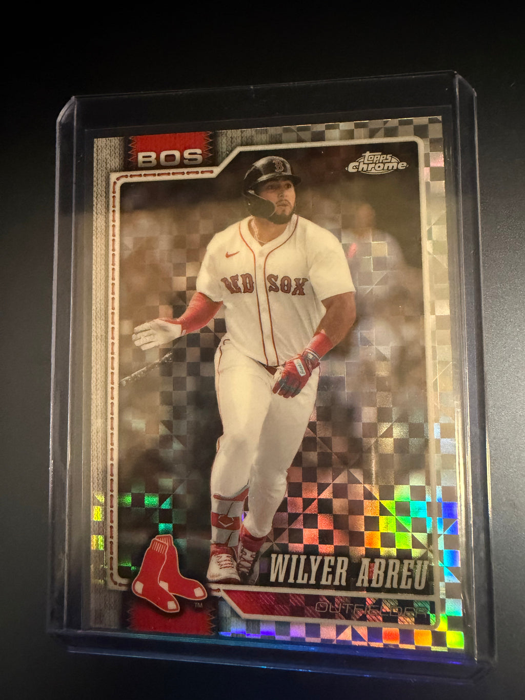 2026 Topps Chrome Wilyer Abreu X-Fractor