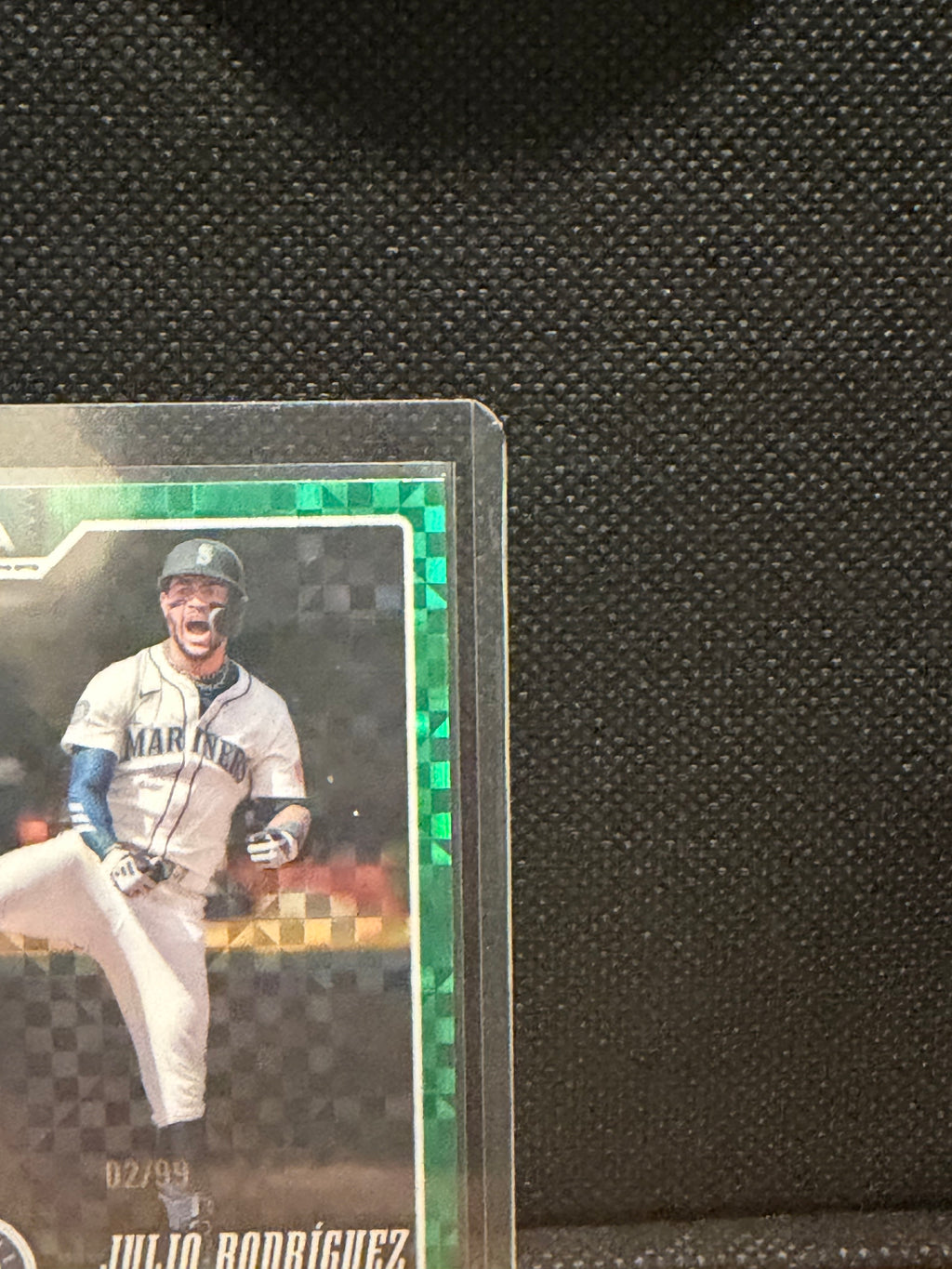 2026 Topps Chrome Julio Rodríguez Green X-Fractor /99
