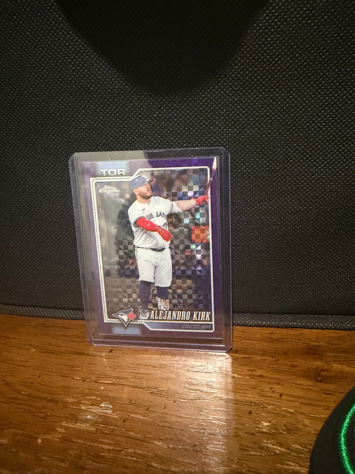 2026 Topps Chrome Alejandro Kirk Purple X-Fractor /75