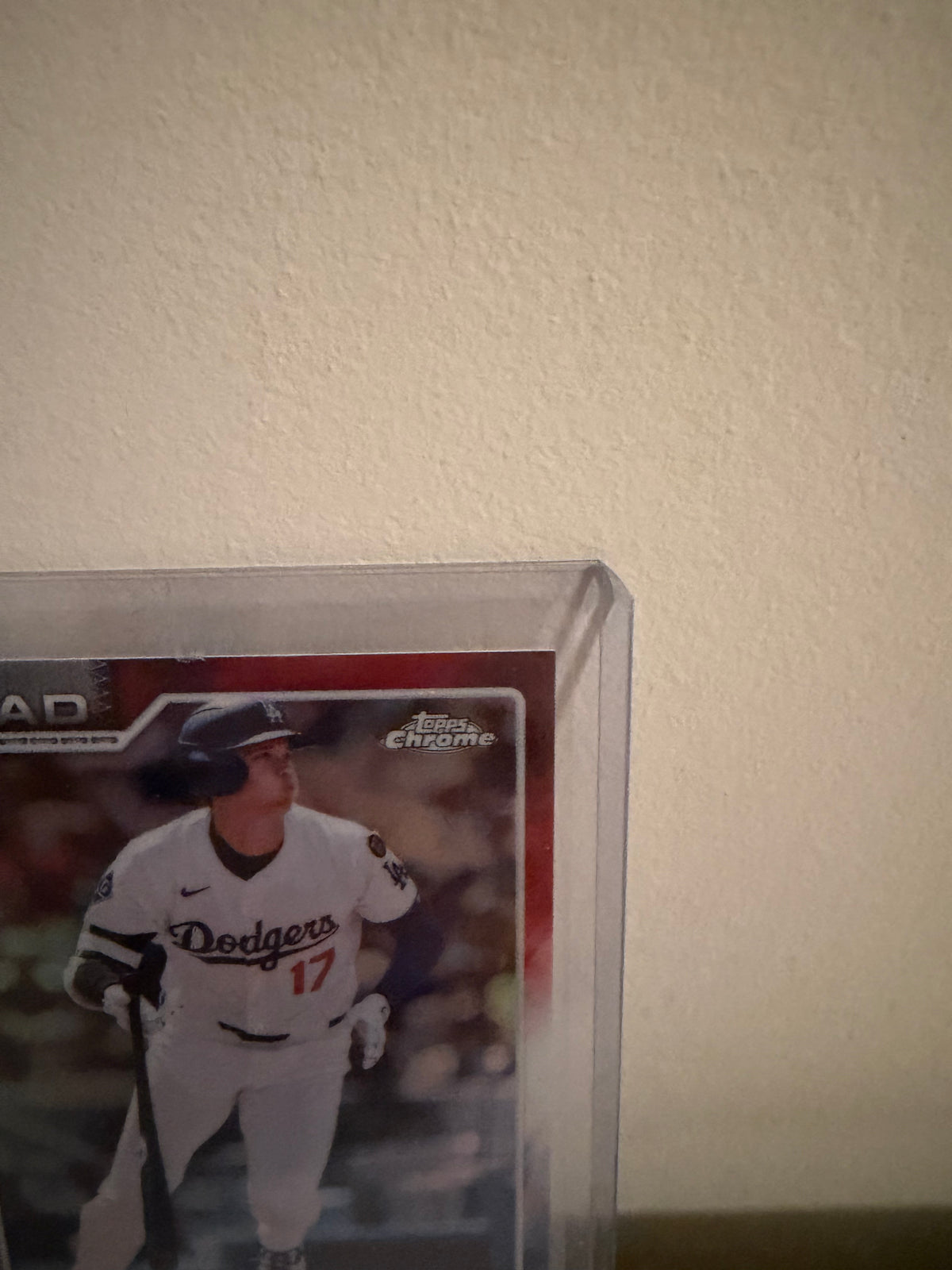 2026 Topps Chrome Shohei Ohtani Red, White & Blue Refractor #1