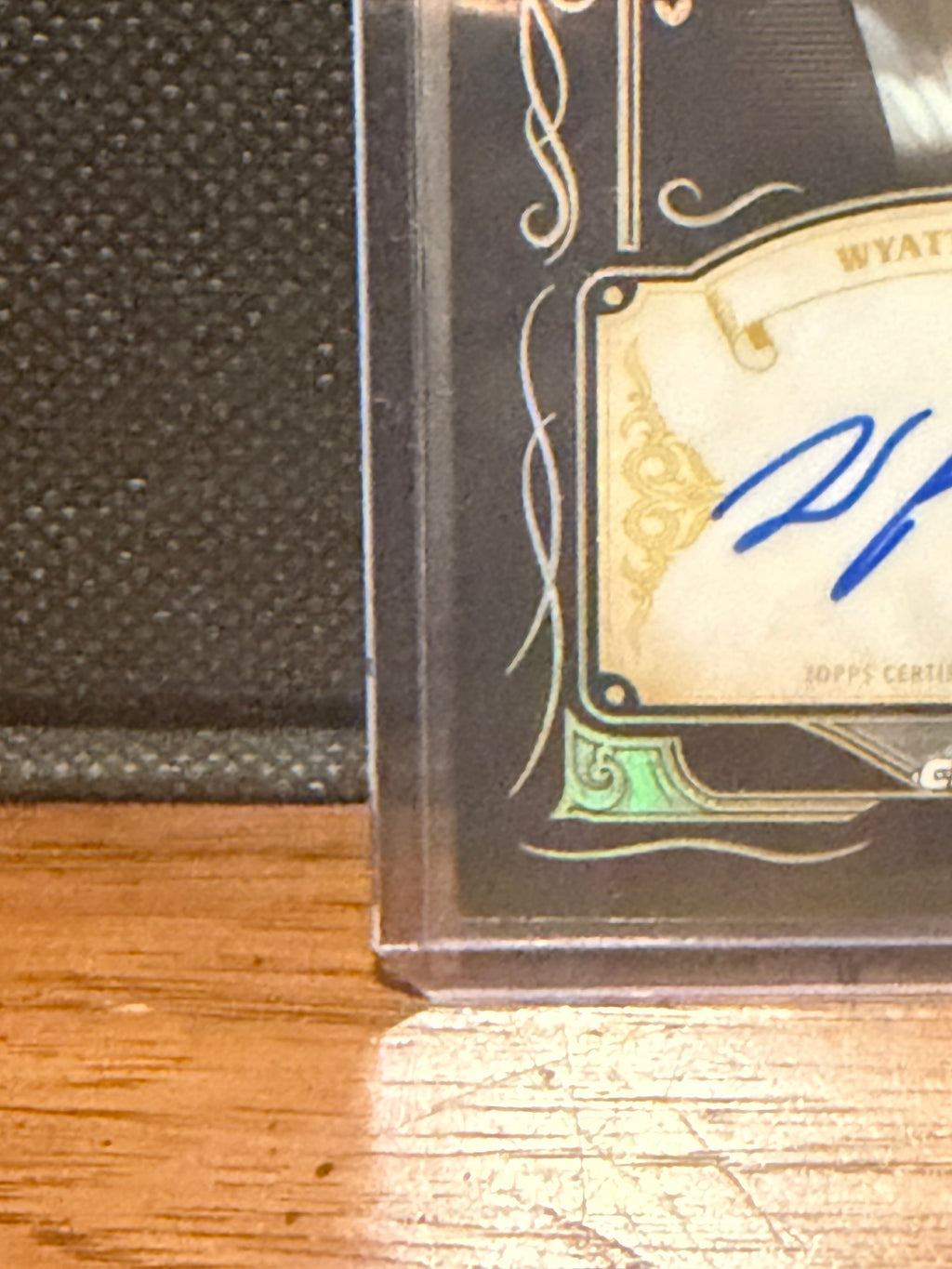 2026 Topps Chrome Wyatt Langford Ink Strokes Autograph #IS-WL