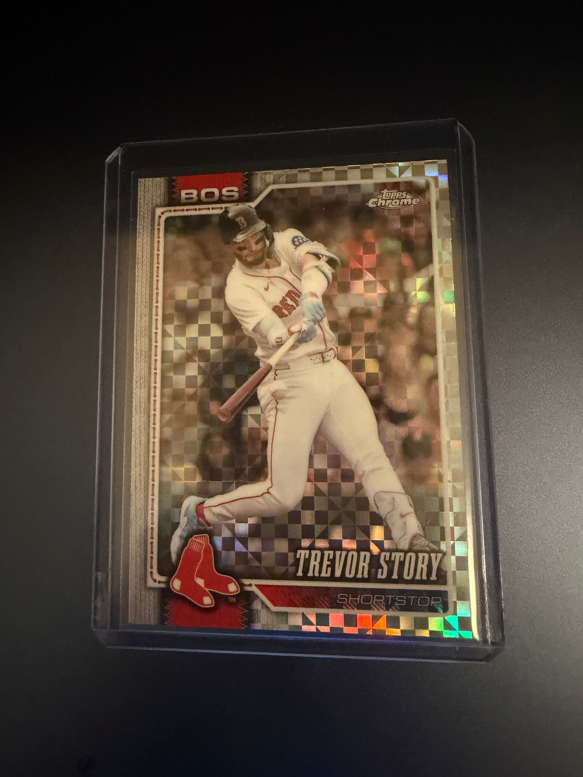 2026 Topps Chrome Trevor Story X-Fractor