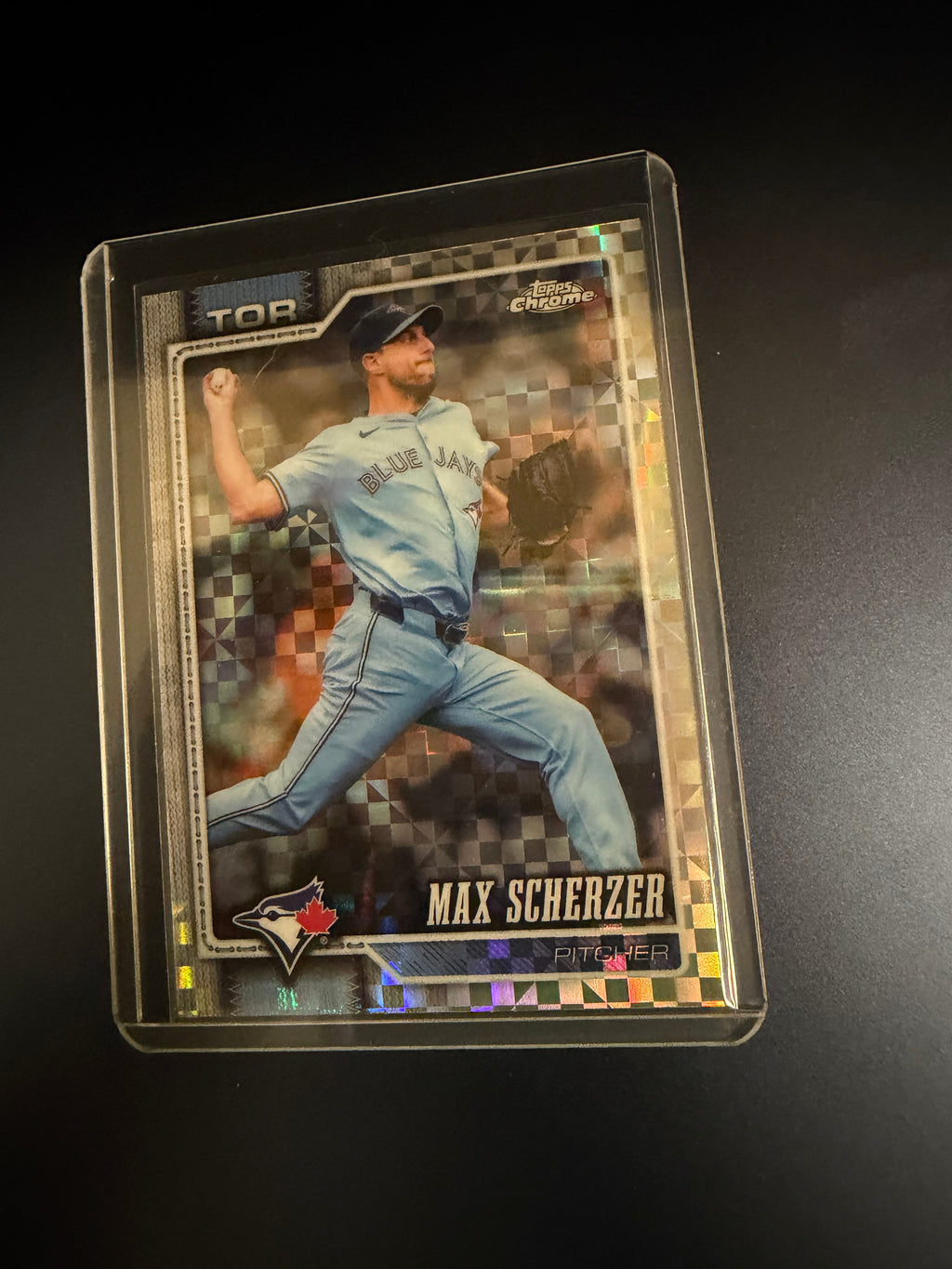 Max Scherzer 2026 Topps Chrome X-Fractor