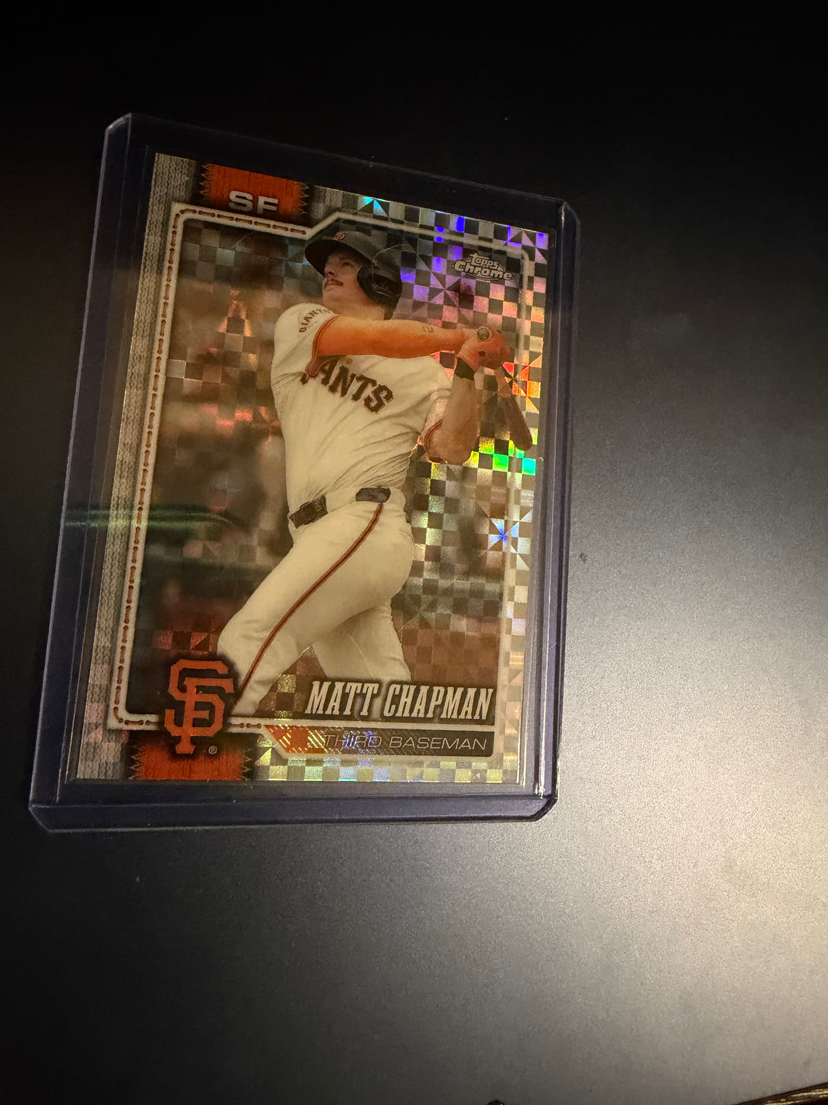 Matt Chapman 2026 Topps Chrome X-Fractor