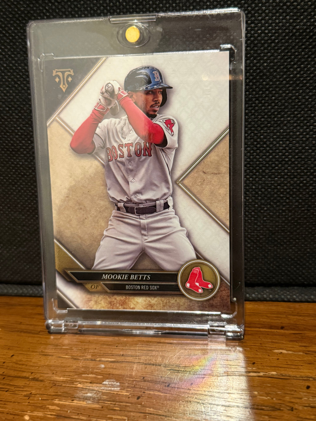 Mookie Betts 2017 Topps Triple Threads #7 RAW