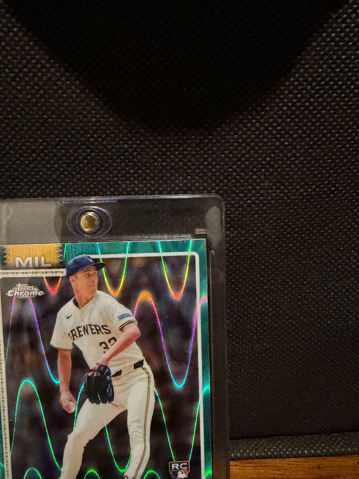 2026 Topps Chrome Jacob Misiorowski RC Aqua RayWave Refractor /199 #196