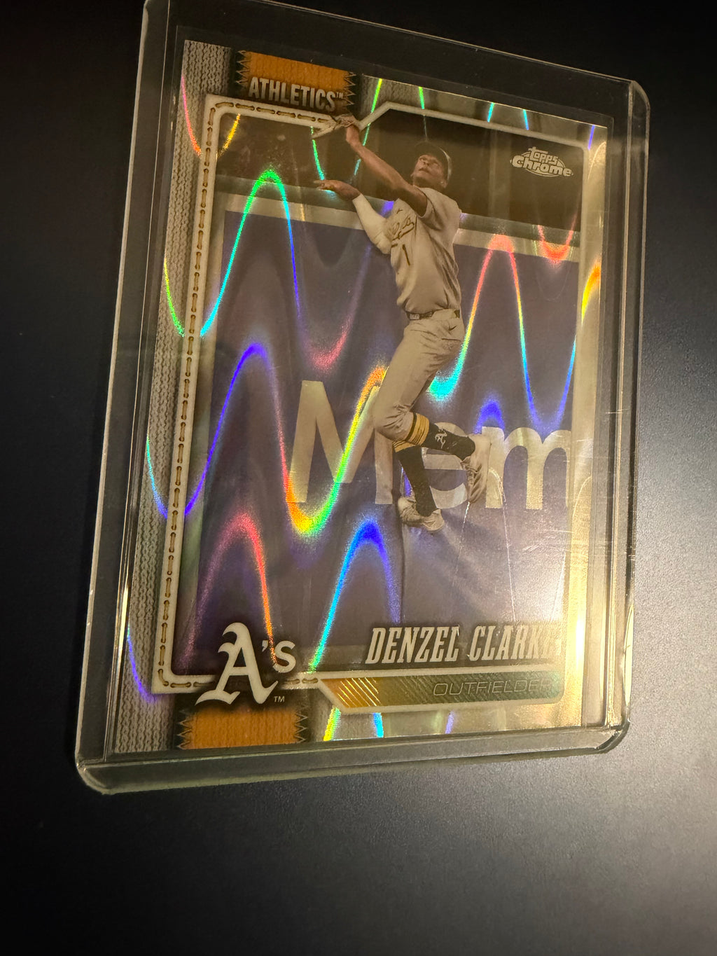 Denzel Clarke 2026 Topps Chrome RayWave Refractor
