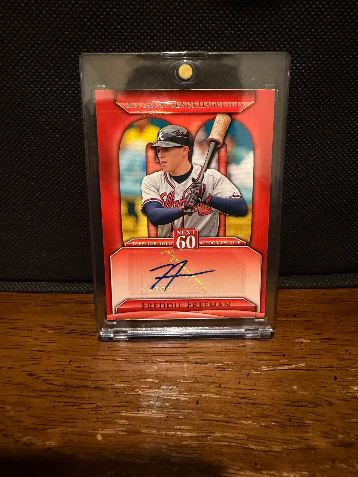 2011 Topps Update Freddie Freeman Next 60 Rookie Autograph #N60A-FF