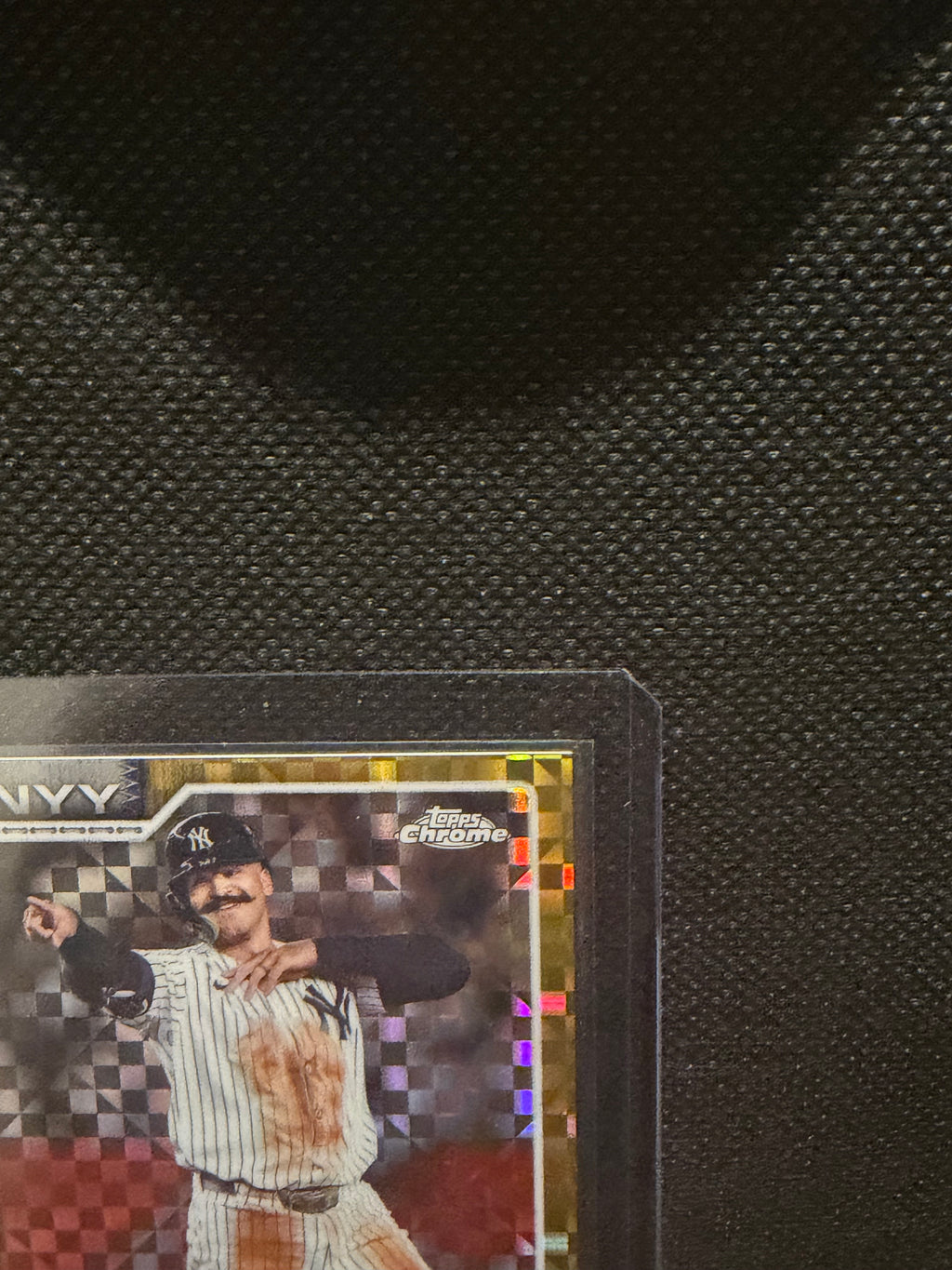 2026 Topps Chrome Trent Grisham Gold X-Fractor /50