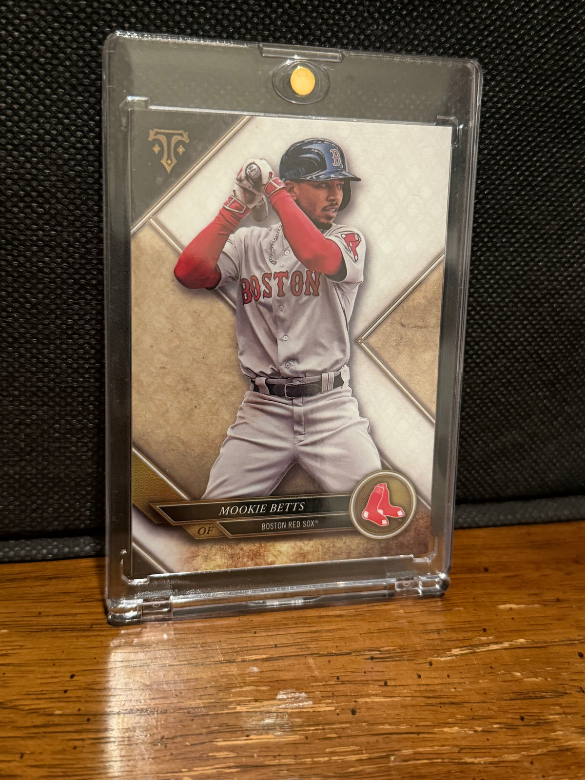 Mookie Betts 2017 Topps Triple Threads #7 RAW