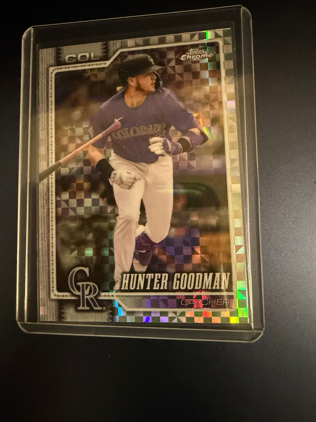 Hunter Goodman 2026 Topps Chrome X-Fractor