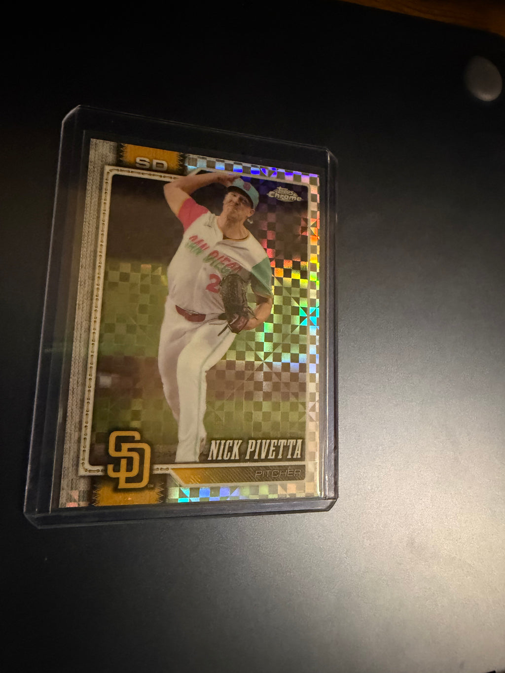 Nick Pivetta 2026 Topps Chrome X-Fractor