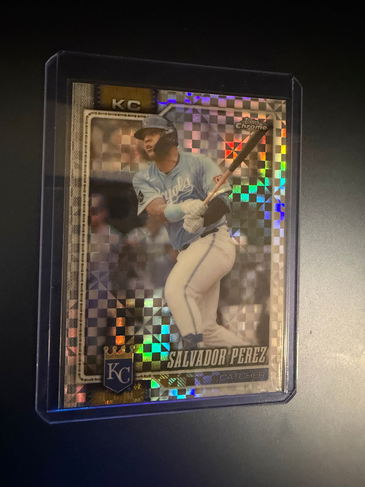 2026 Topps Chrome Salvador Perez X-Fractor