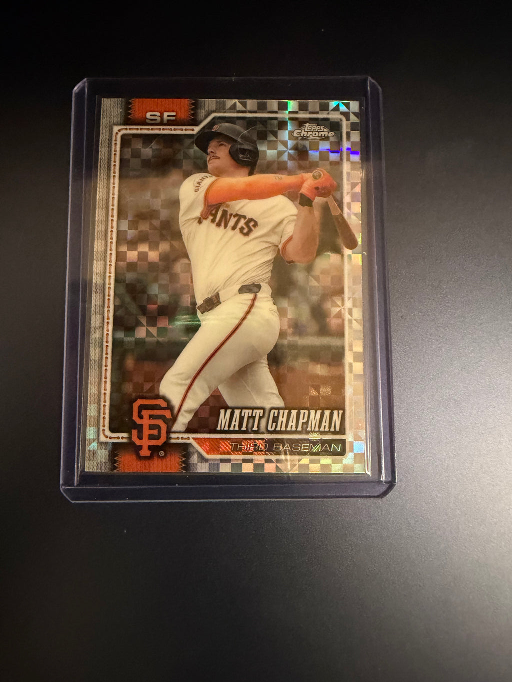 Matt Chapman 2026 Topps Chrome X-Fractor