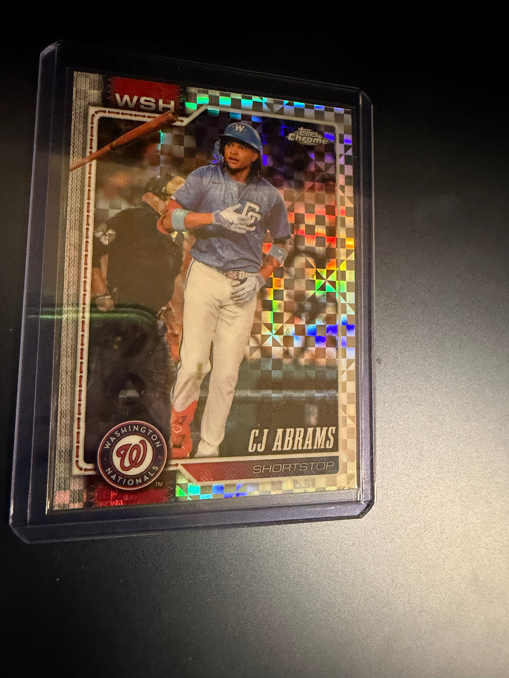 CJ Abrams 2026 Topps Chrome X-Fractor