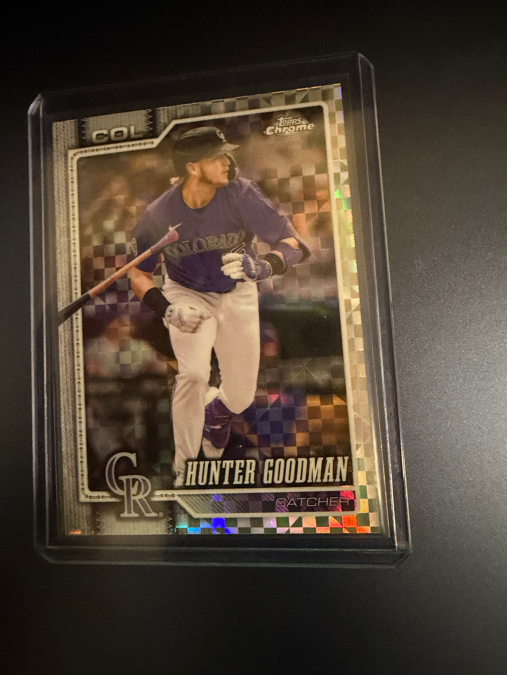 Hunter Goodman 2026 Topps Chrome X-Fractor