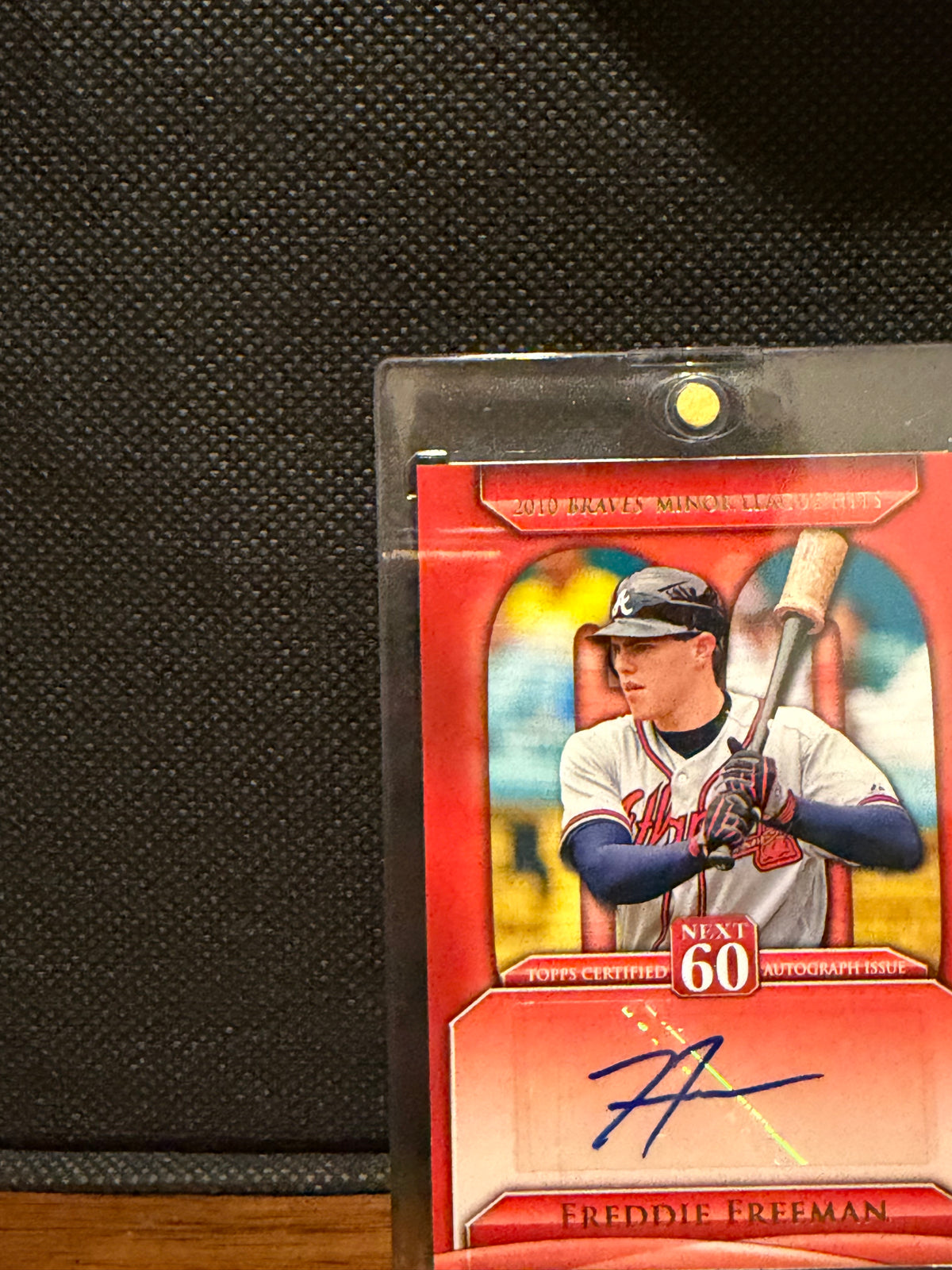 2011 Topps Update Freddie Freeman Next 60 Rookie Autograph #N60A-FF
