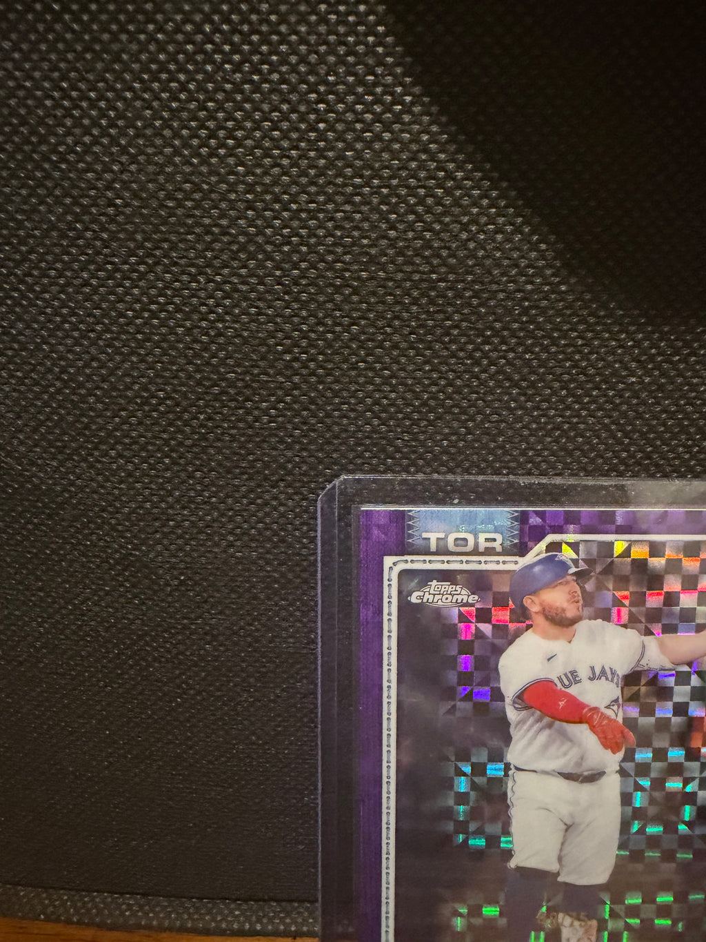 2026 Topps Chrome Alejandro Kirk Purple X-Fractor /75