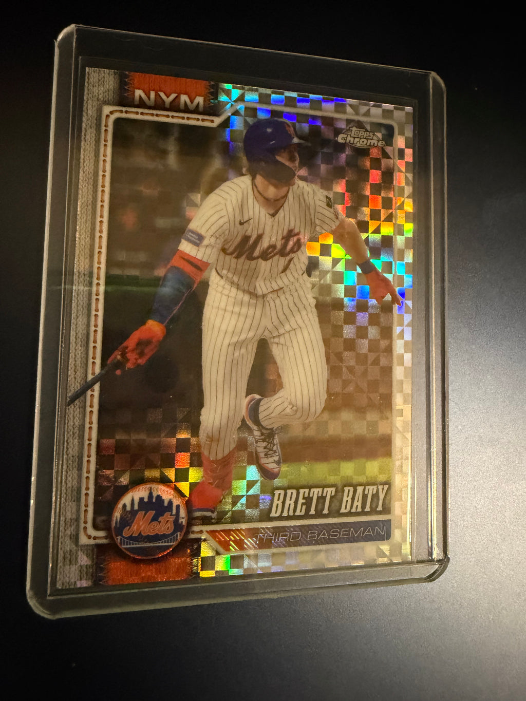 Brett Baty 2026 Topps Chrome X-Fractor