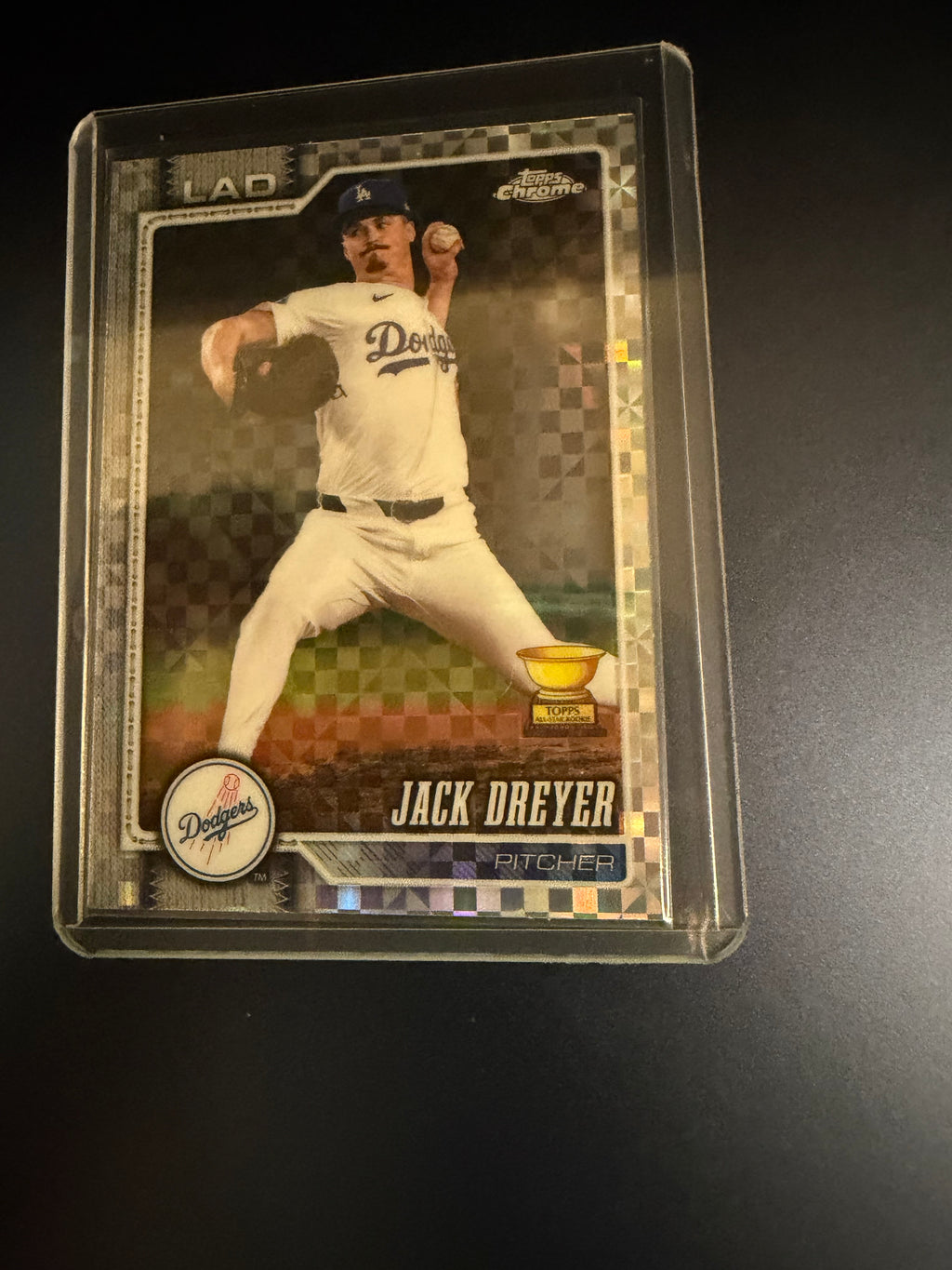 Jack Dreyer 2026 Topps Chrome X-Fractor