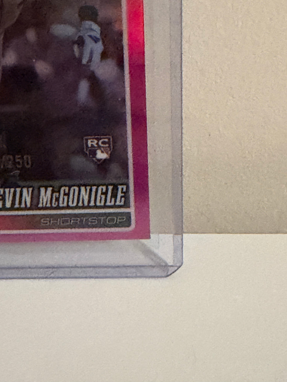 2026 Topps Chrome Kevin McGonigle RC Pink Refractor /250