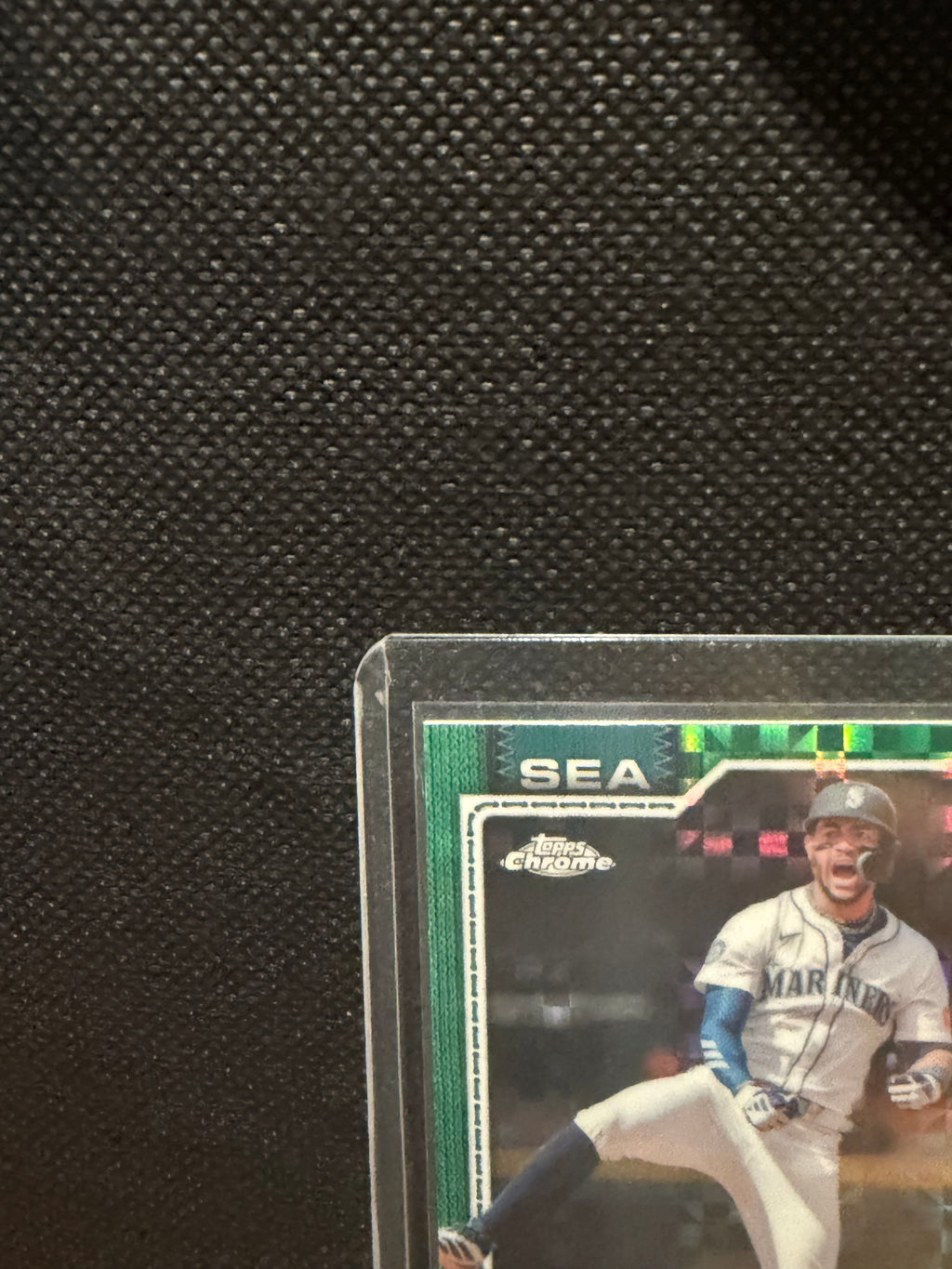 2026 Topps Chrome Julio Rodríguez Green X-Fractor /99